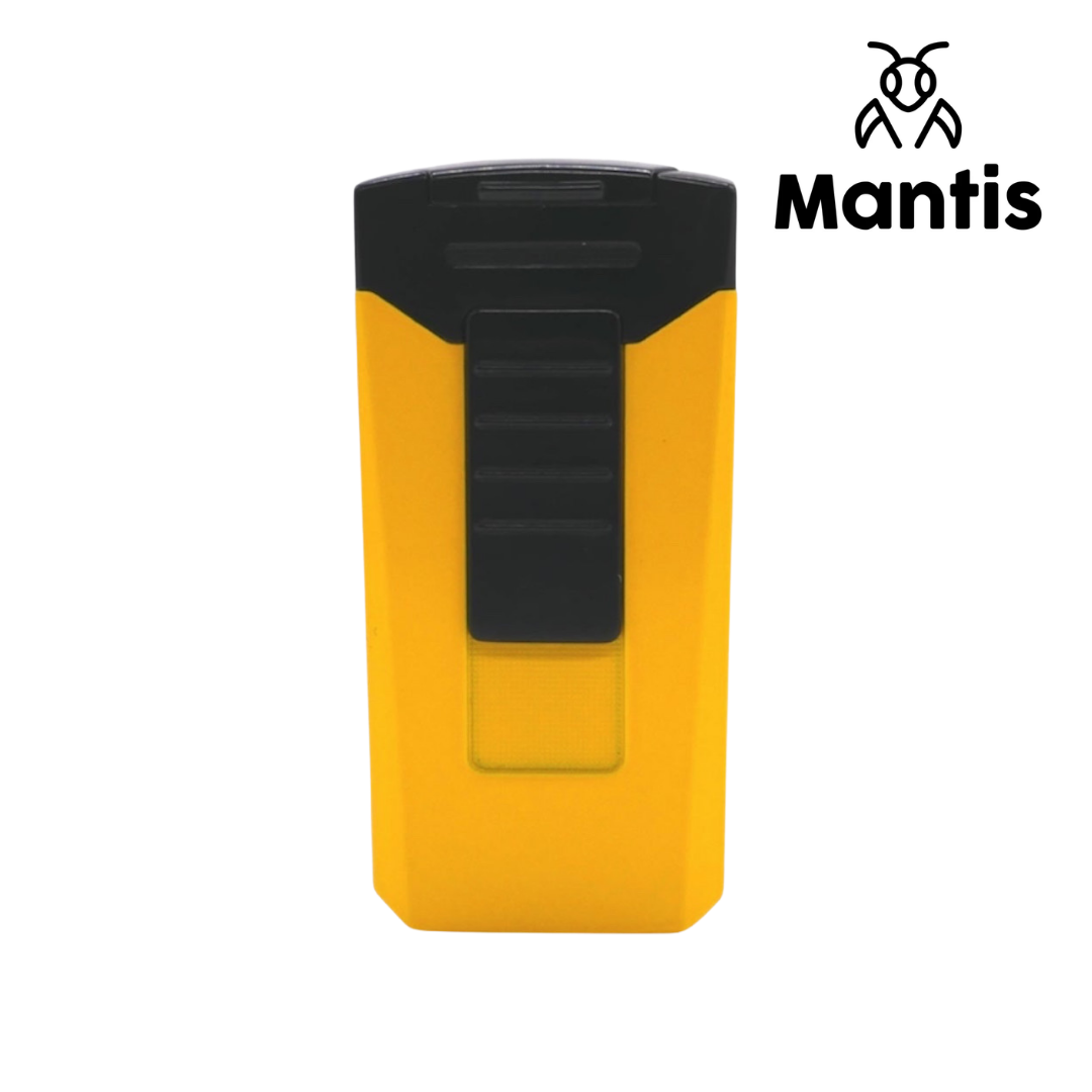 Mantis - Fuegodoble - Double Jet Flame Lighter - Yellow