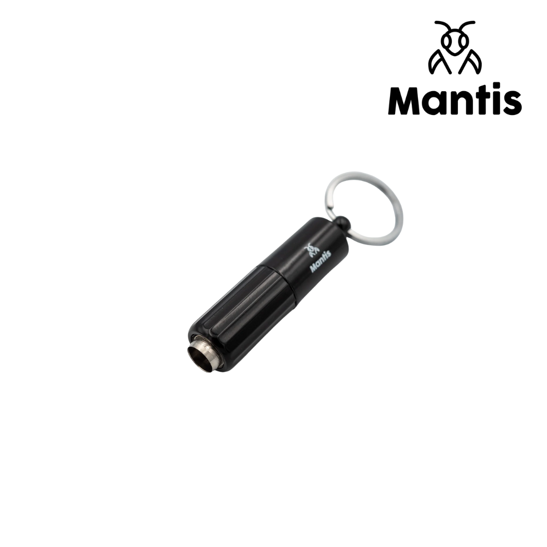 Mantis - Gemini - Double Cigar Cutter Punch 9mm & 7mm Circular Blade Keyring - Black