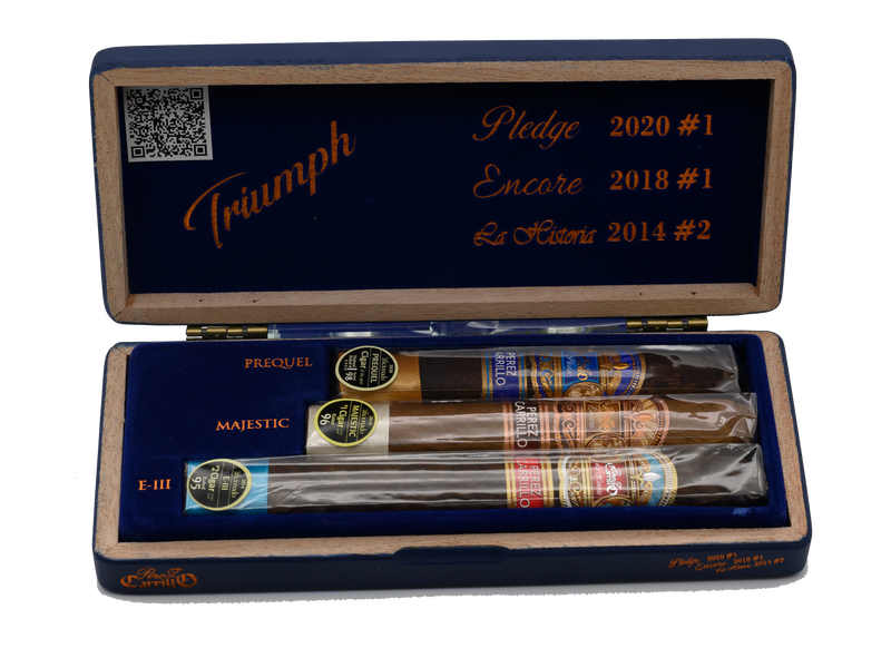 E.P. Carrillo Triumph Trilogy (Box of 3 Cigars)