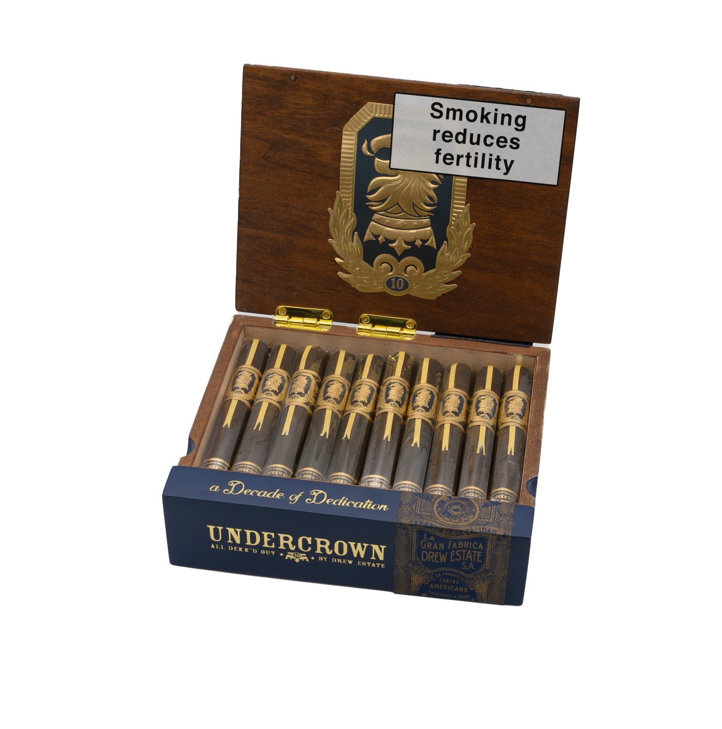 Drew Estate Undercrown 10 "All Dekk'd Out" Corona Viva