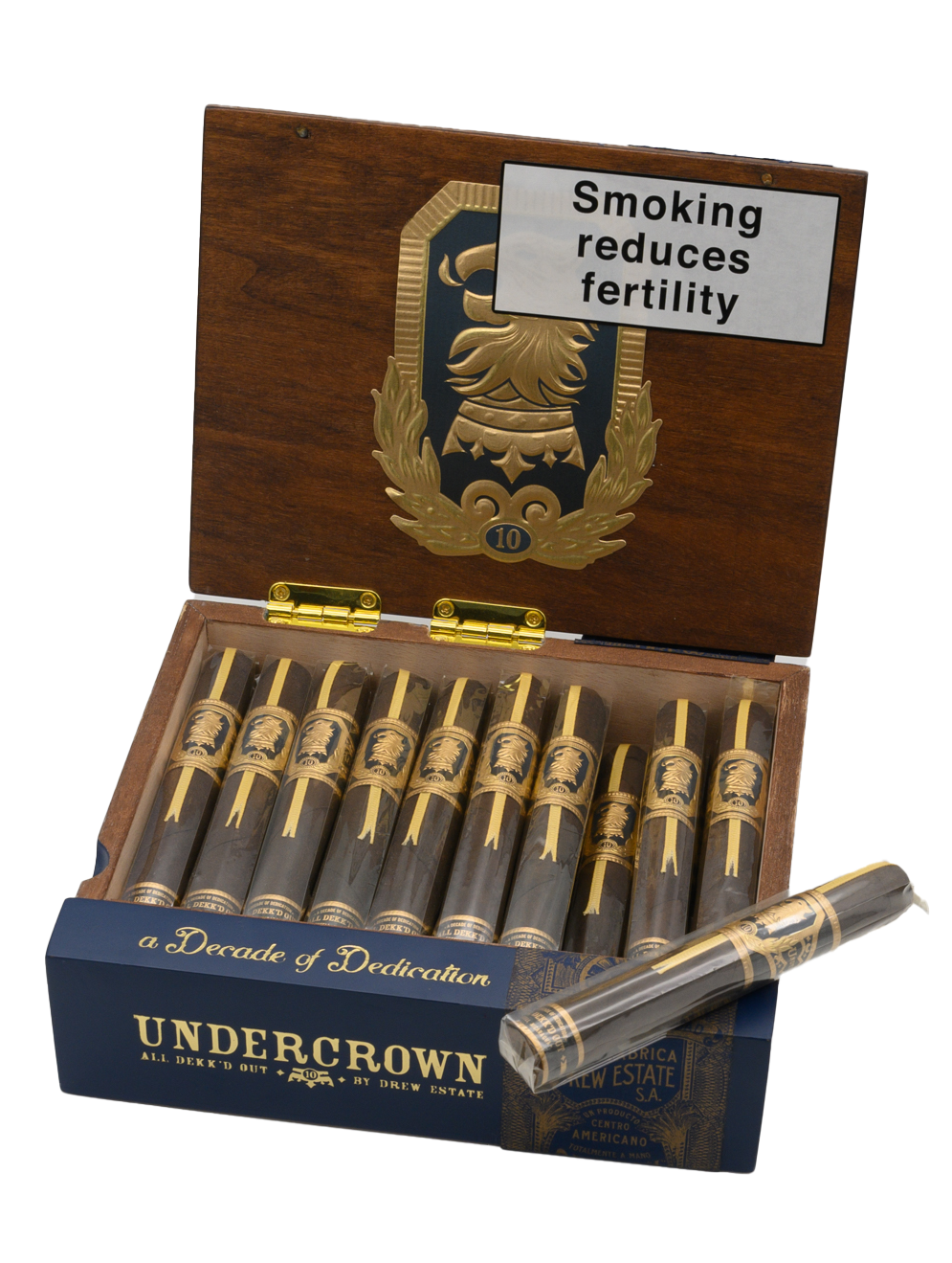 Drew Estate Undercrown 10 "All Dekk'd Out" Corona Viva