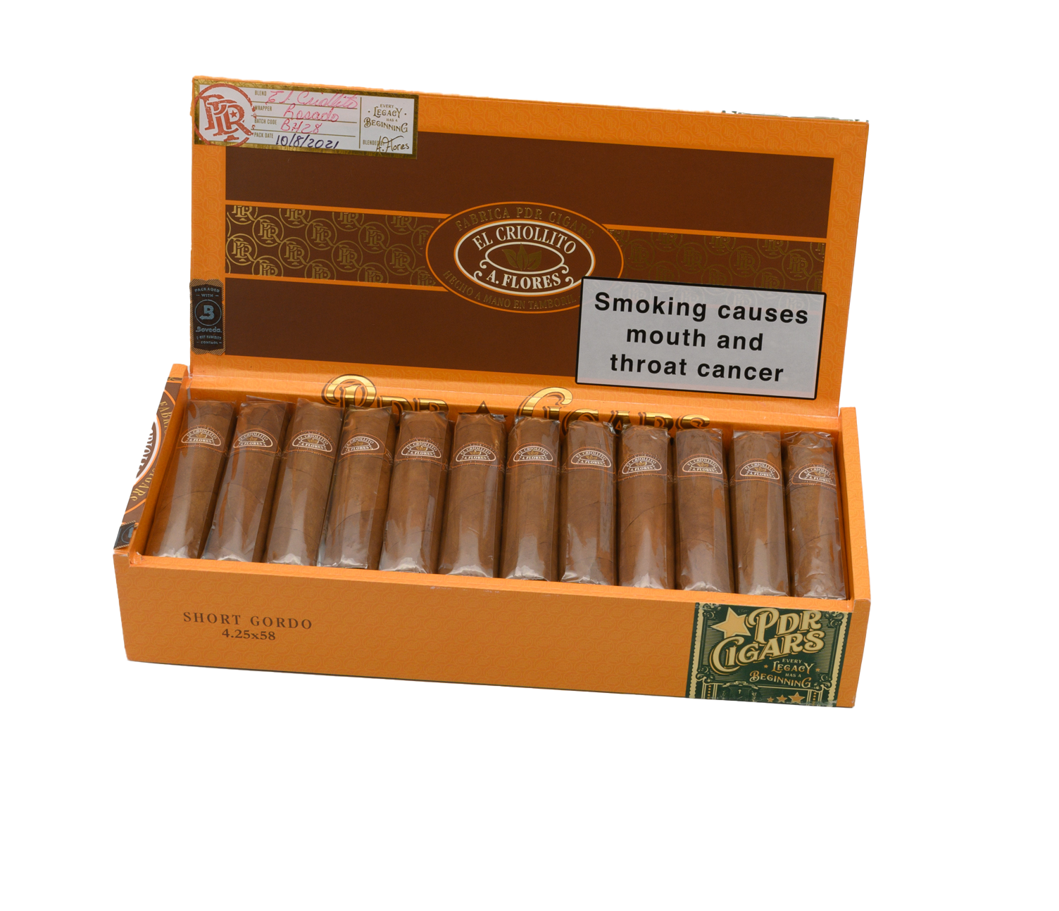 PDR Cigars El Criollito Short Gordo