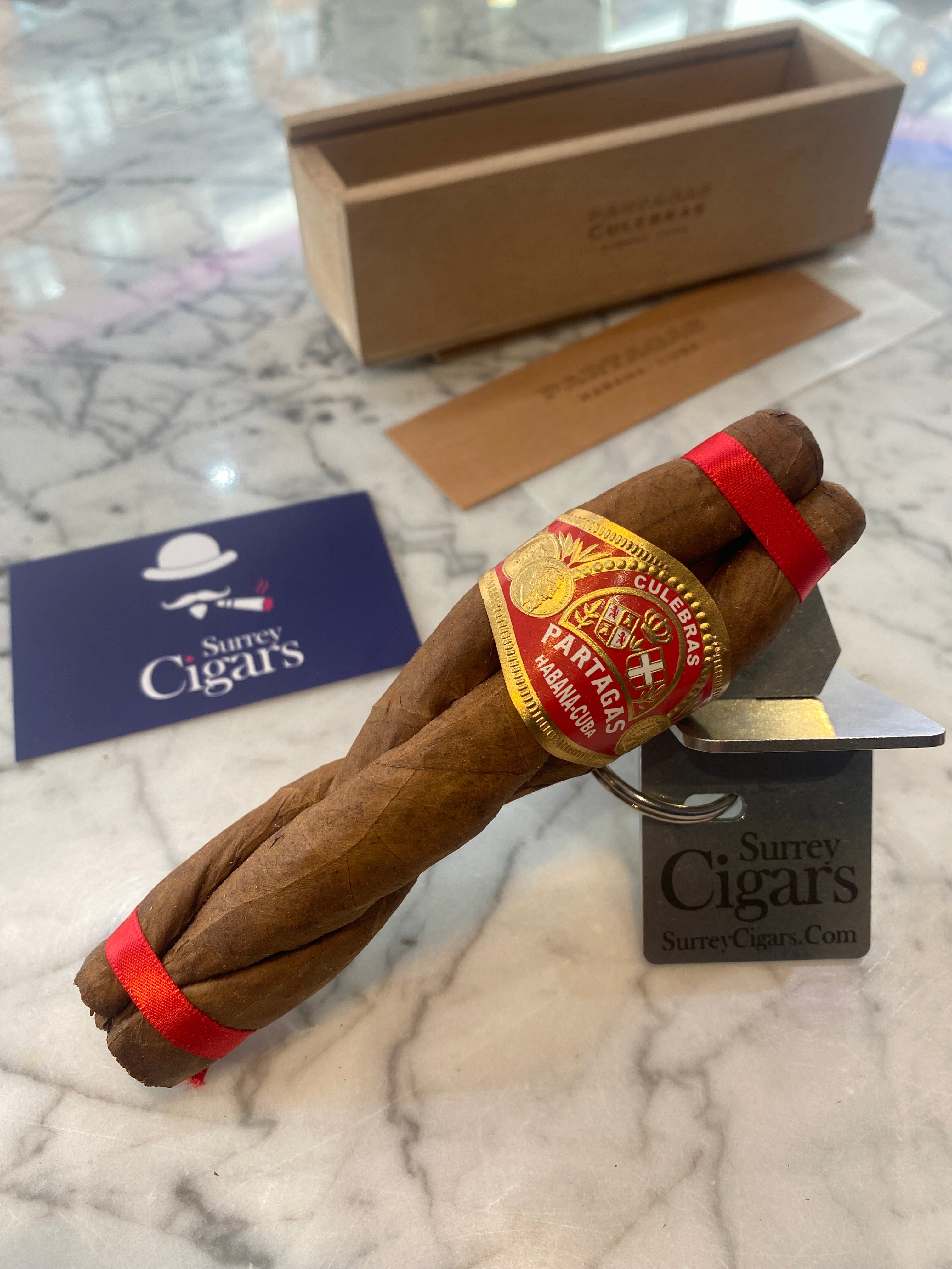Partagas Culebras (3 Cigars In One) Single Coffin