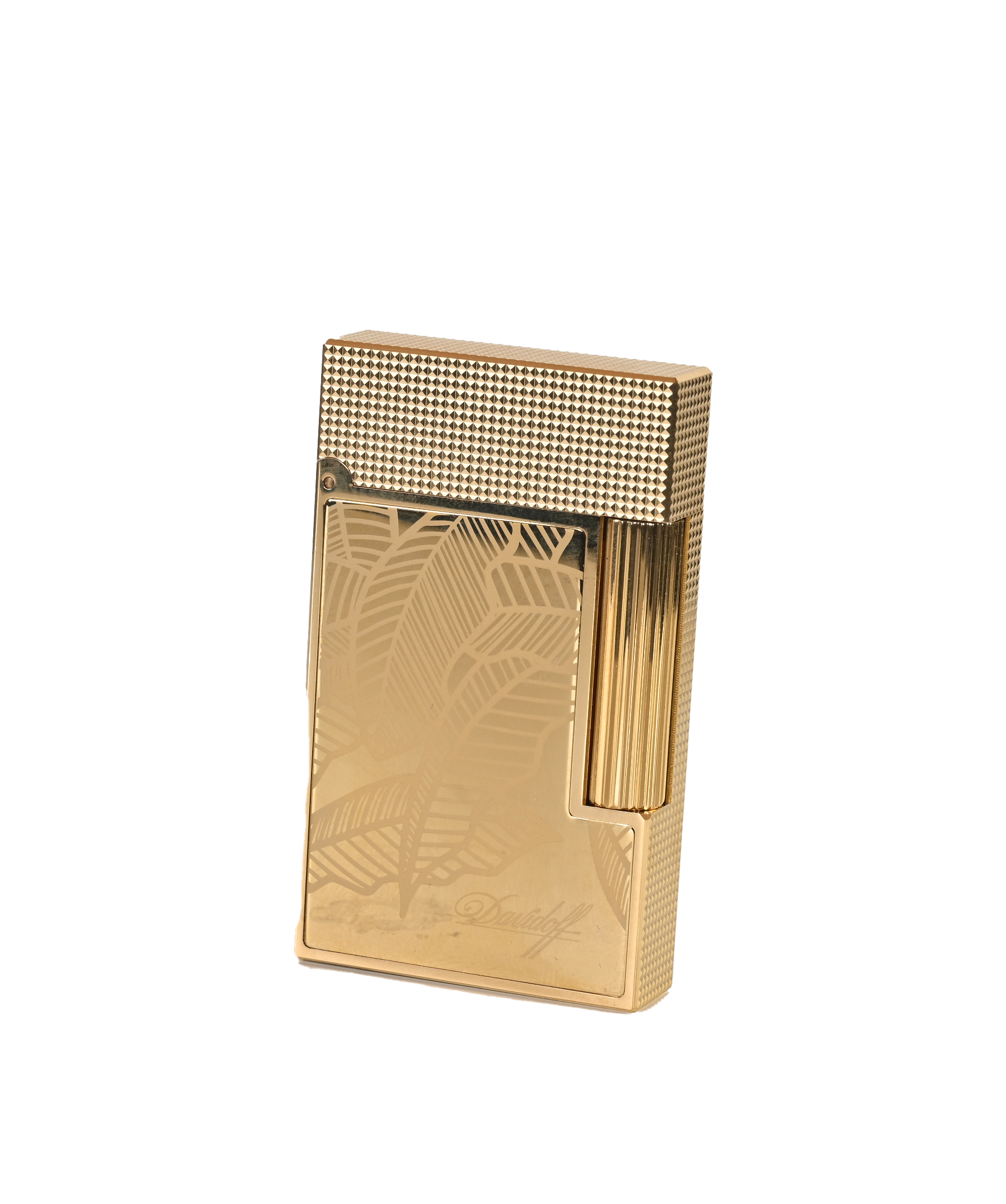 Davidoff Prestige Lighter (Gold) - The Leaves Limited Edition (No. 023/250)