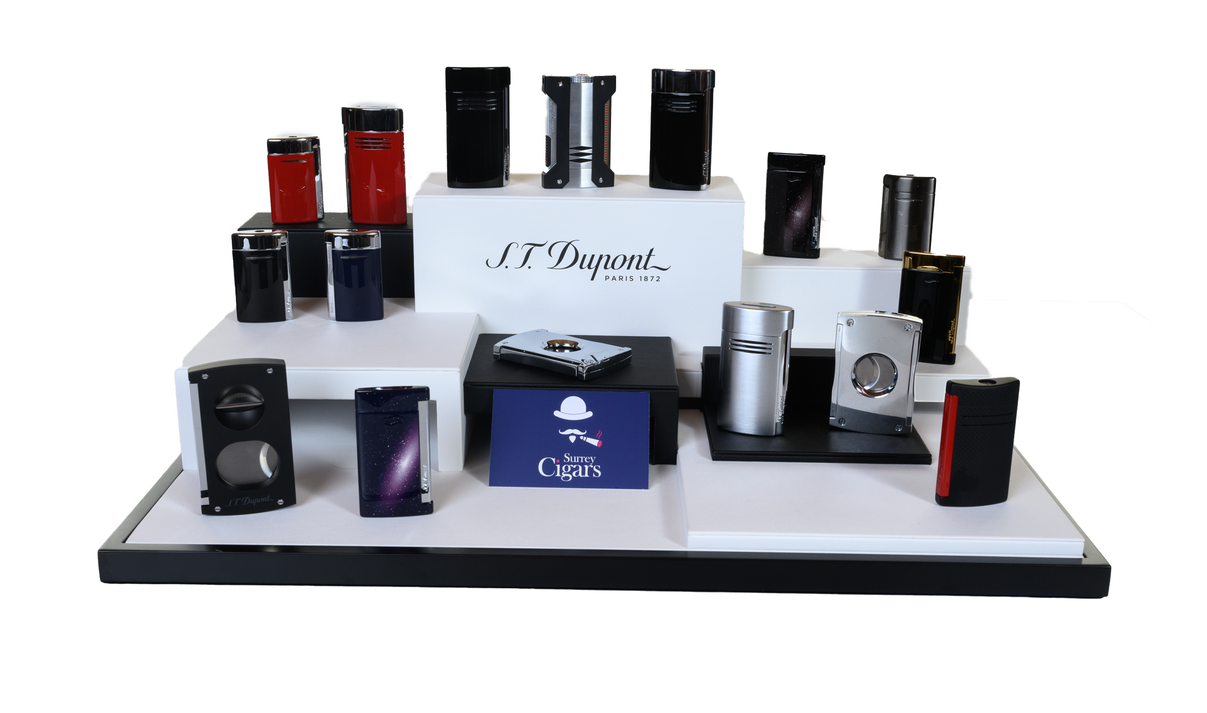 S.T. Dupont Slim 7 Lighter (Space Edition - Black)