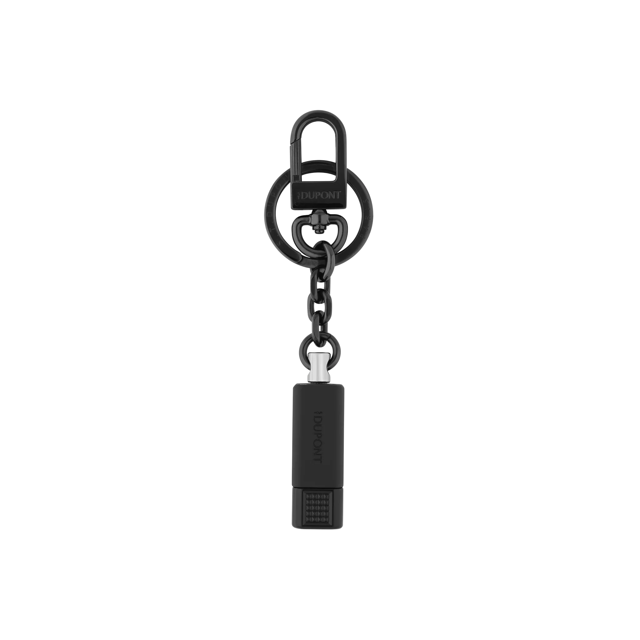 S.T. Dupont cigar cutter Double Puncher Cohiba Behike Key Ring black REF: 003203P
