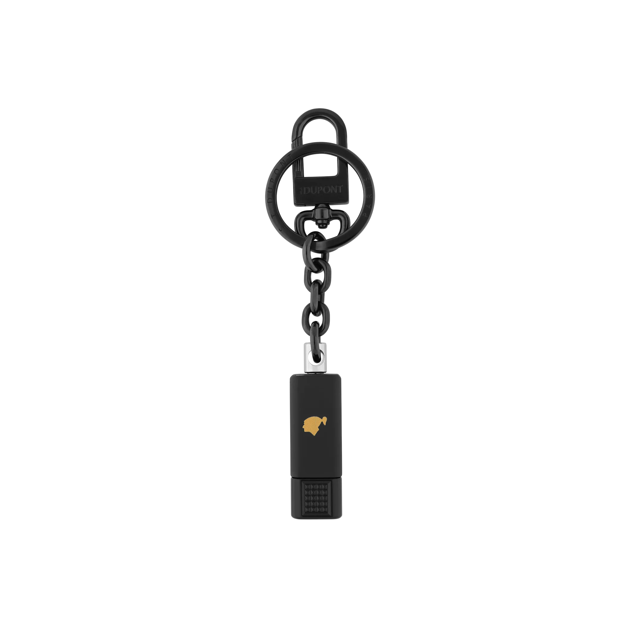 S.T. Dupont cigar cutter Double Puncher Cohiba Behike Key Ring black REF: 003203P