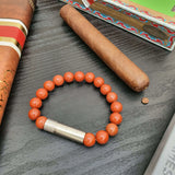 Les Fines Lames - The Punch Bracelet (Red Jasper)