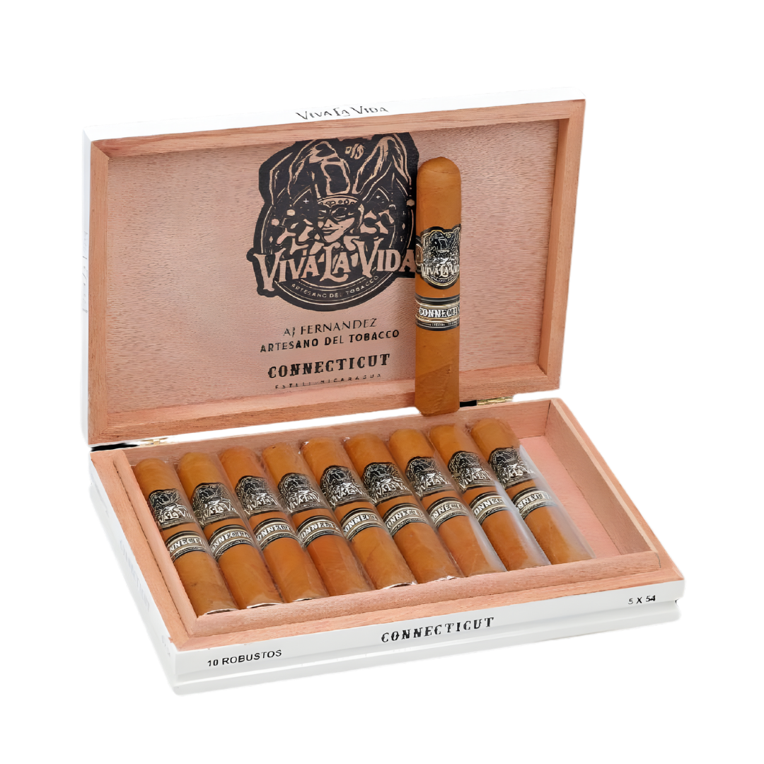 A.J Fernandes - Viva La Vida Connecticut Robusto Box of 20