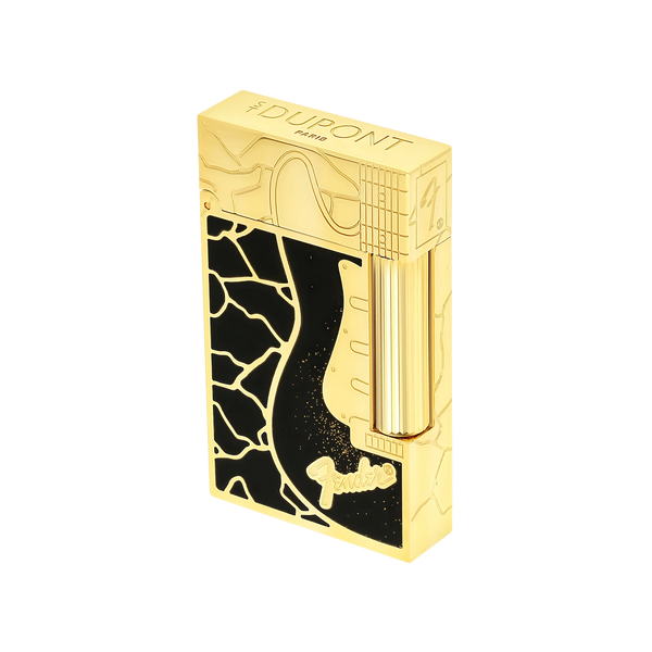 S.T. Dupont x Fender Ligne 2 Double flame Lacquered lighter fender black REF: C16025CL