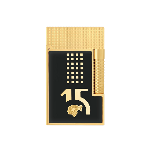 Le Grand S.T. Dupont Mixed Lacquered lighter Cohiba Behike Gold / black REF: C23003CL