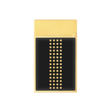 Le Grand S.T. Dupont Mixed Lacquered lighter Cohiba Behike Gold / black REF: C23003CL