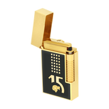Le Grand S.T. Dupont Mixed Lacquered lighter Cohiba Behike Gold / black REF: C23003CL