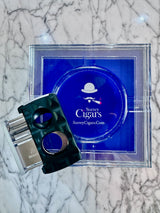 Mantis - Universal - 3 X Cigar Cutter - Straight Cut +  V-Cut + Punch Cutter in Green