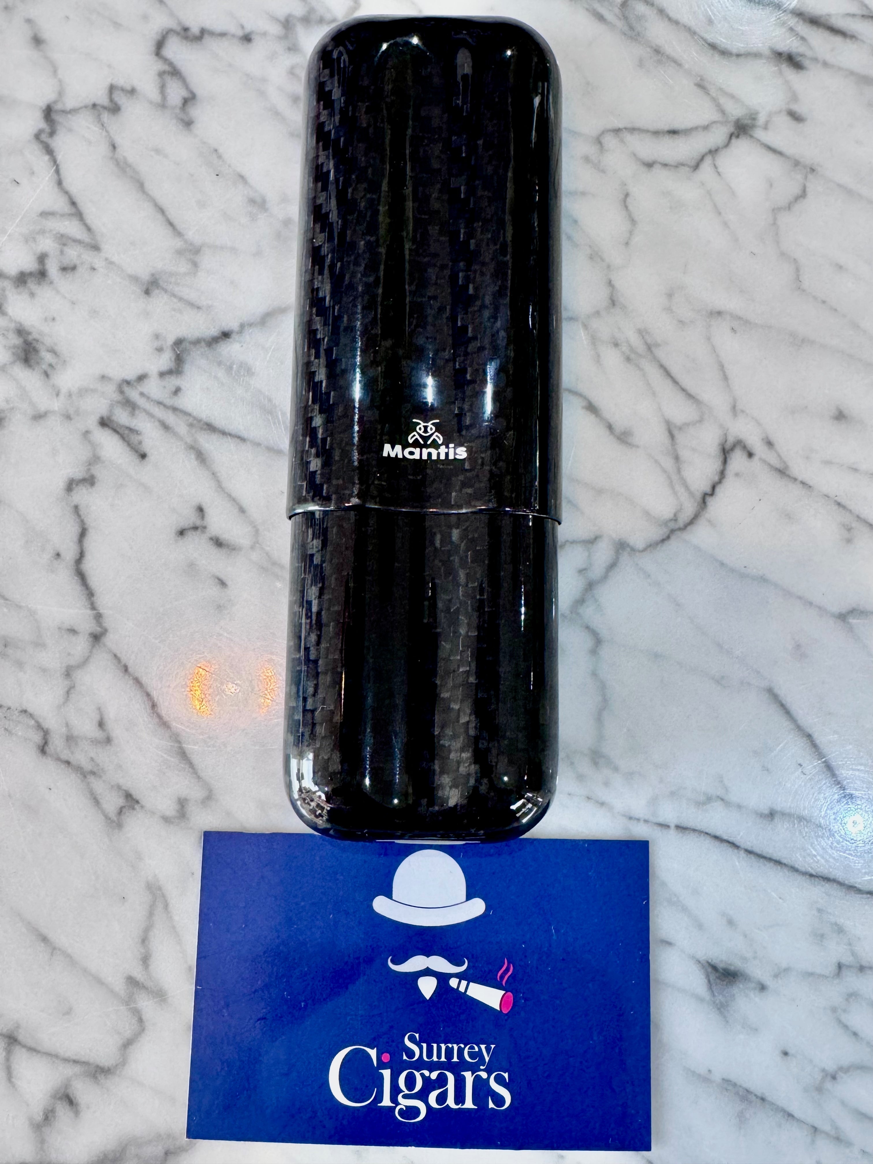 Mantis - TrueCarbon 3K  Real Forged Carbon Fiber Cigar Case - Matte OR  Glossy Finish