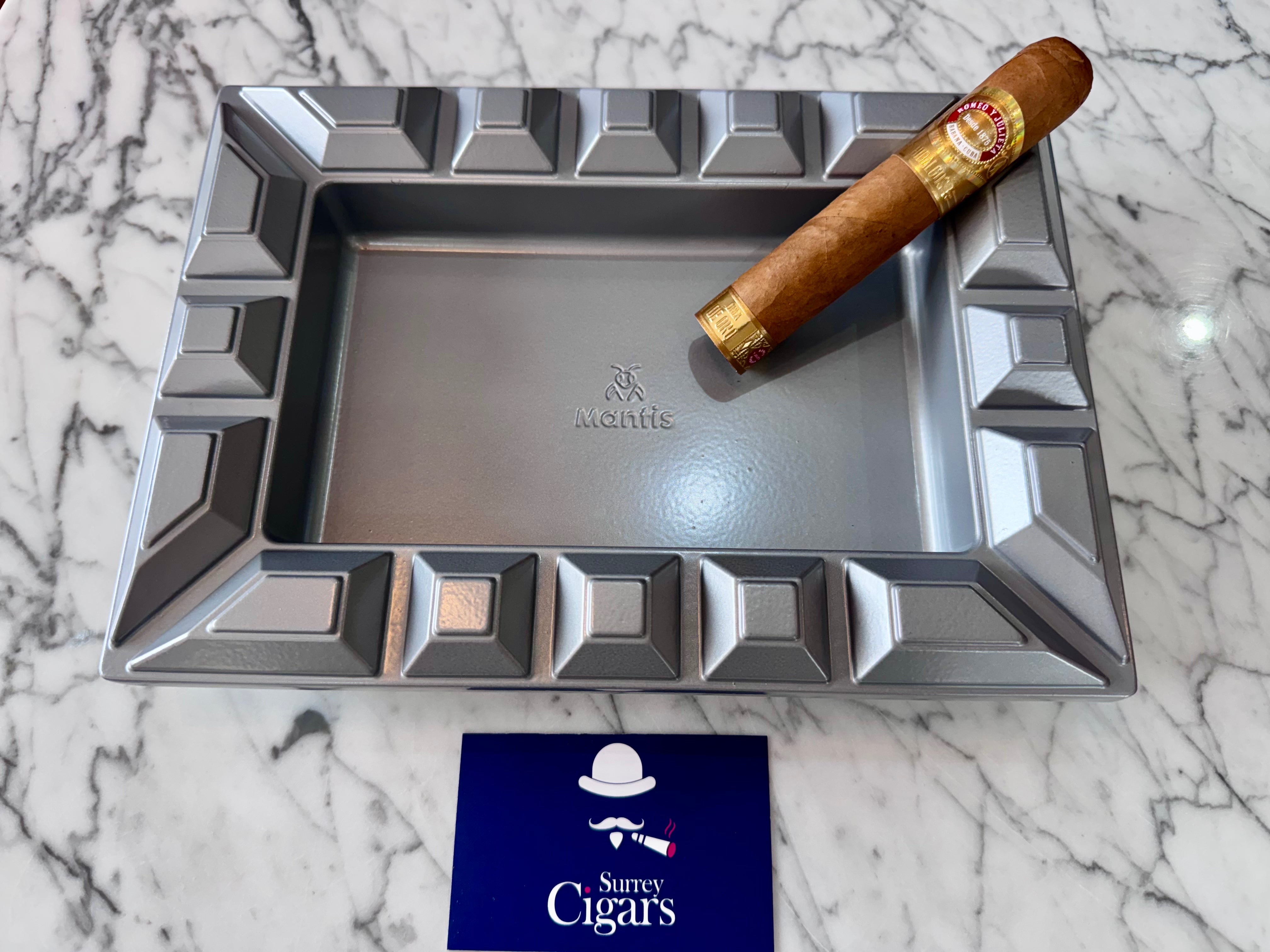 Mantis - Mesa - Rectangular Ashtray - Silver