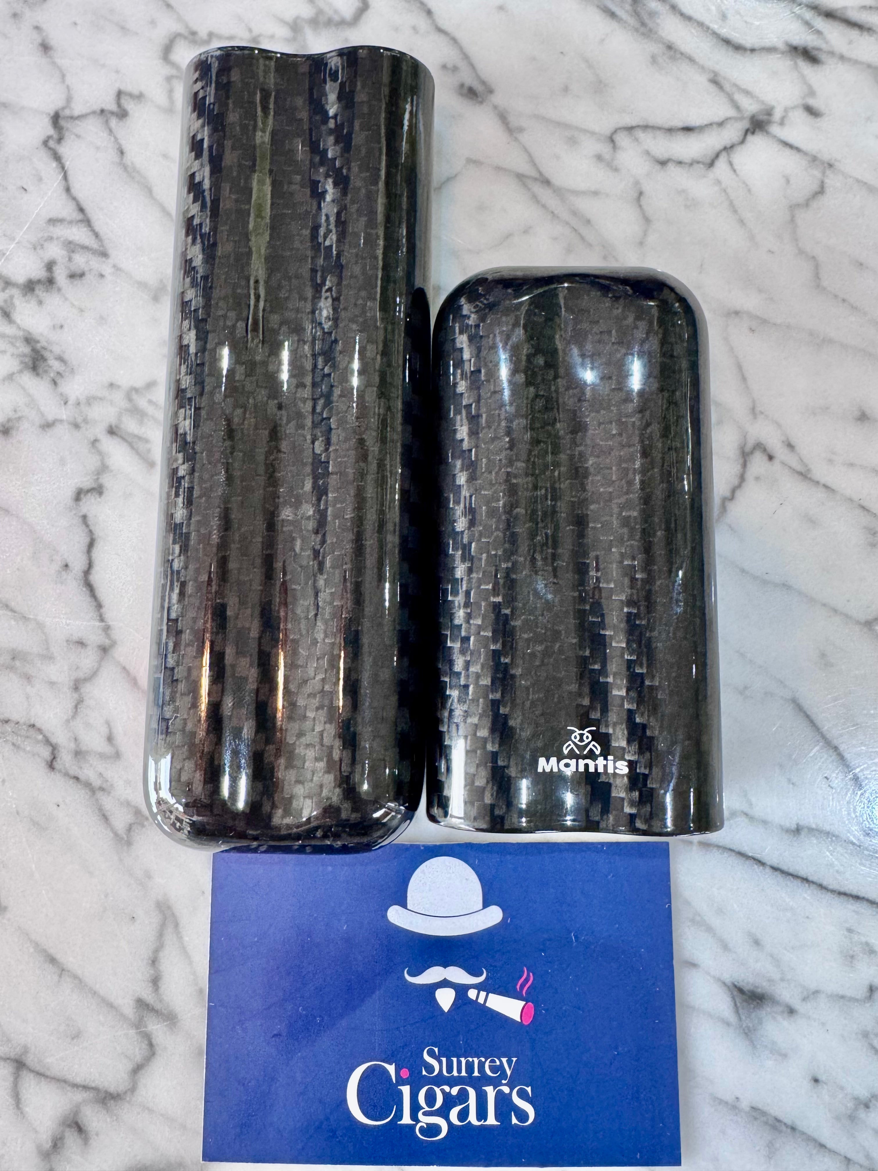 Mantis - TrueCarbon 3K  Real Forged Carbon Fiber Cigar Case - Matte OR  Glossy Finish