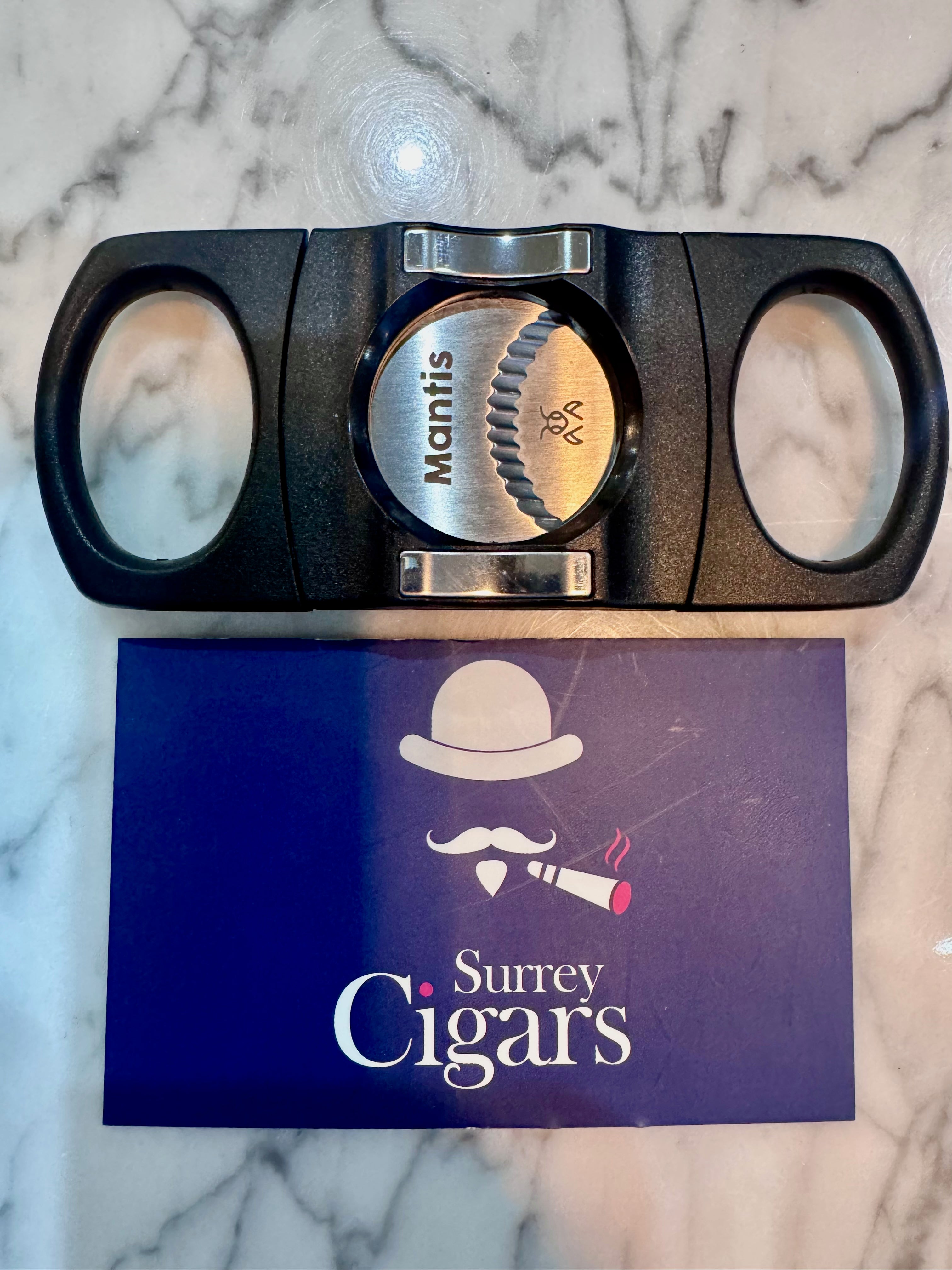 Mantis - CigarMaster - Cigar Cutter and Stand - Black