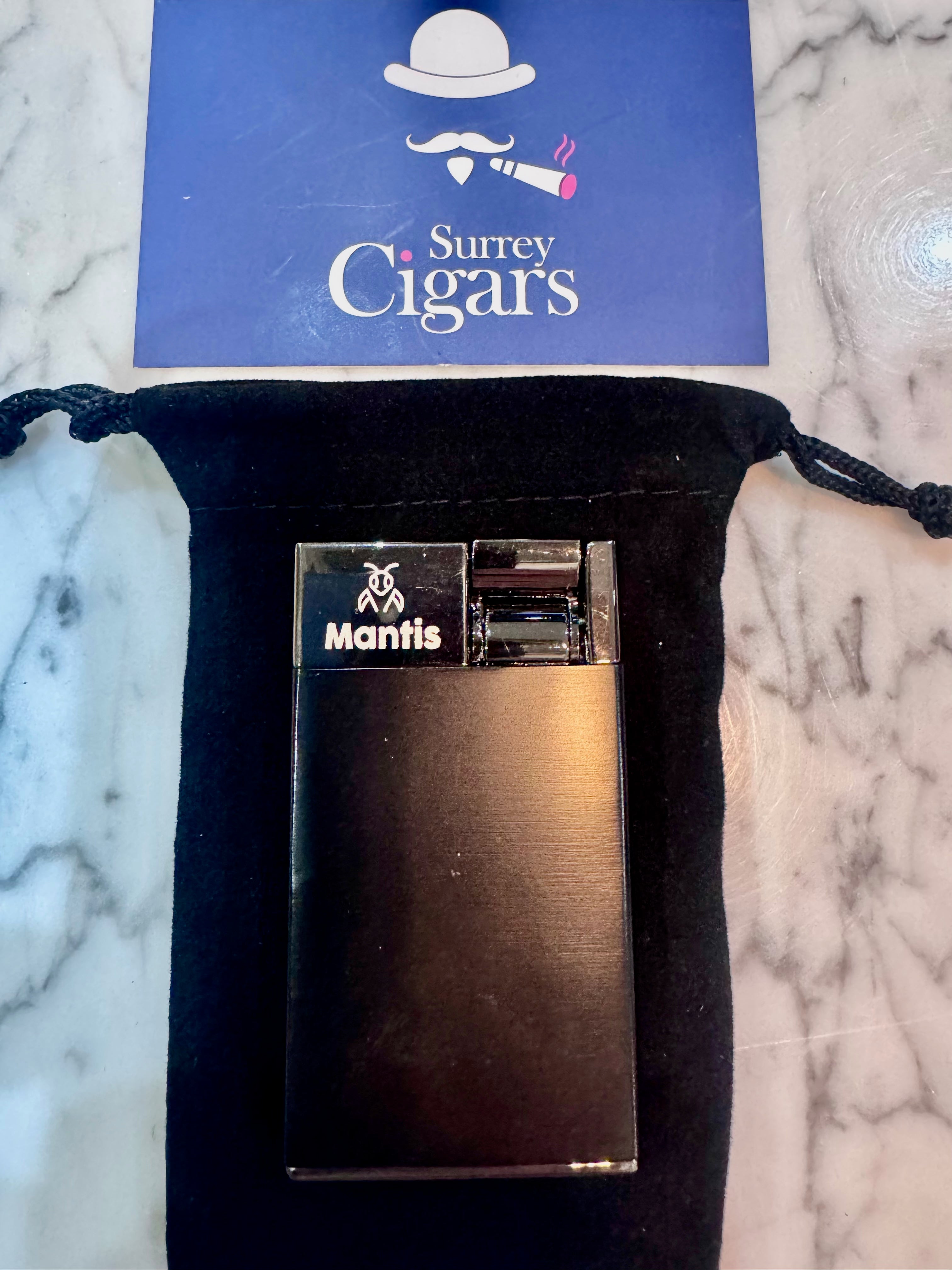 Mantis - Clix - Single Jet Flame Lighter - Black