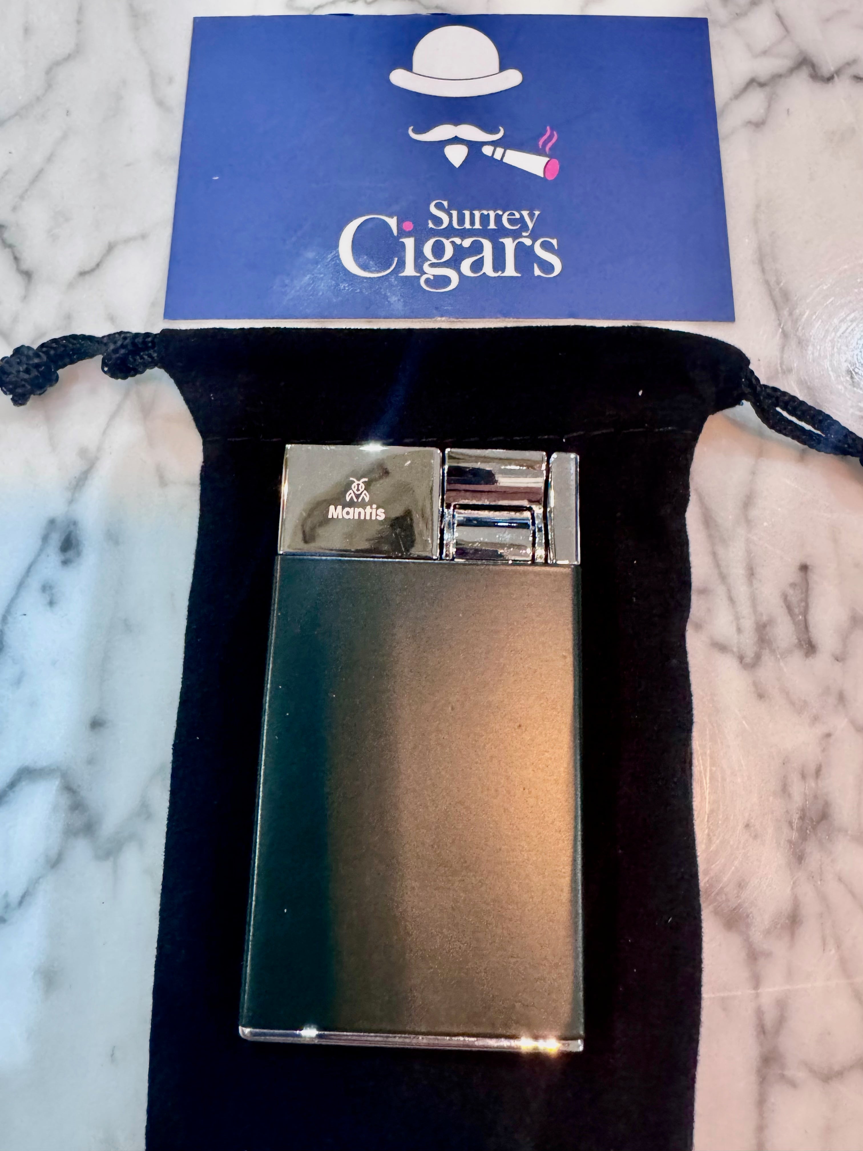 Mantis - Clix - Single Jet Flame Lighter - Black