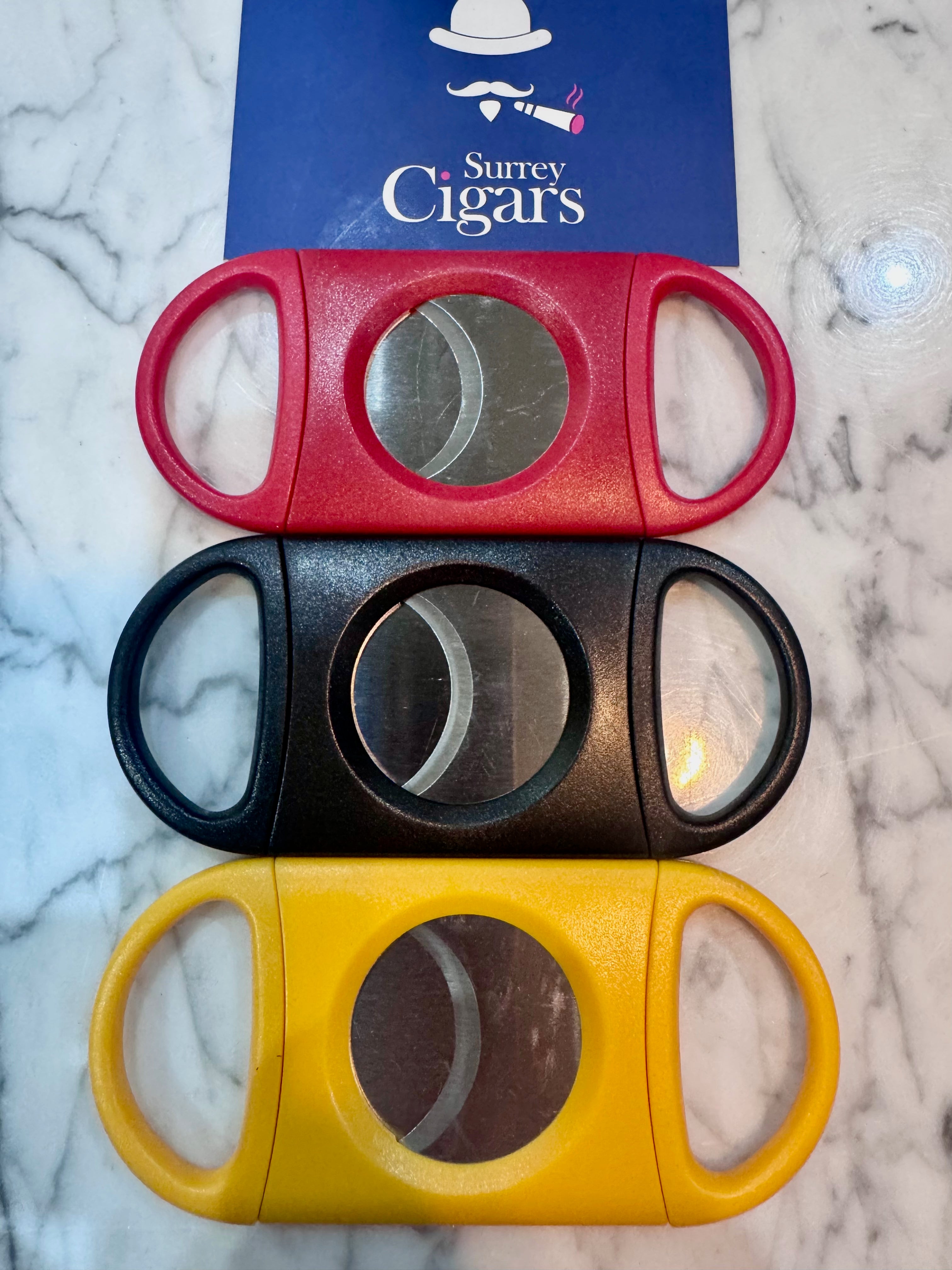 Mantis - Maxcut - Double Blade Straight Cigar Cutter - Black
