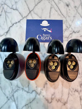 Mantis - Ovo - Triple Jet Flame Lighter and Cigar Punch Cutter - Black