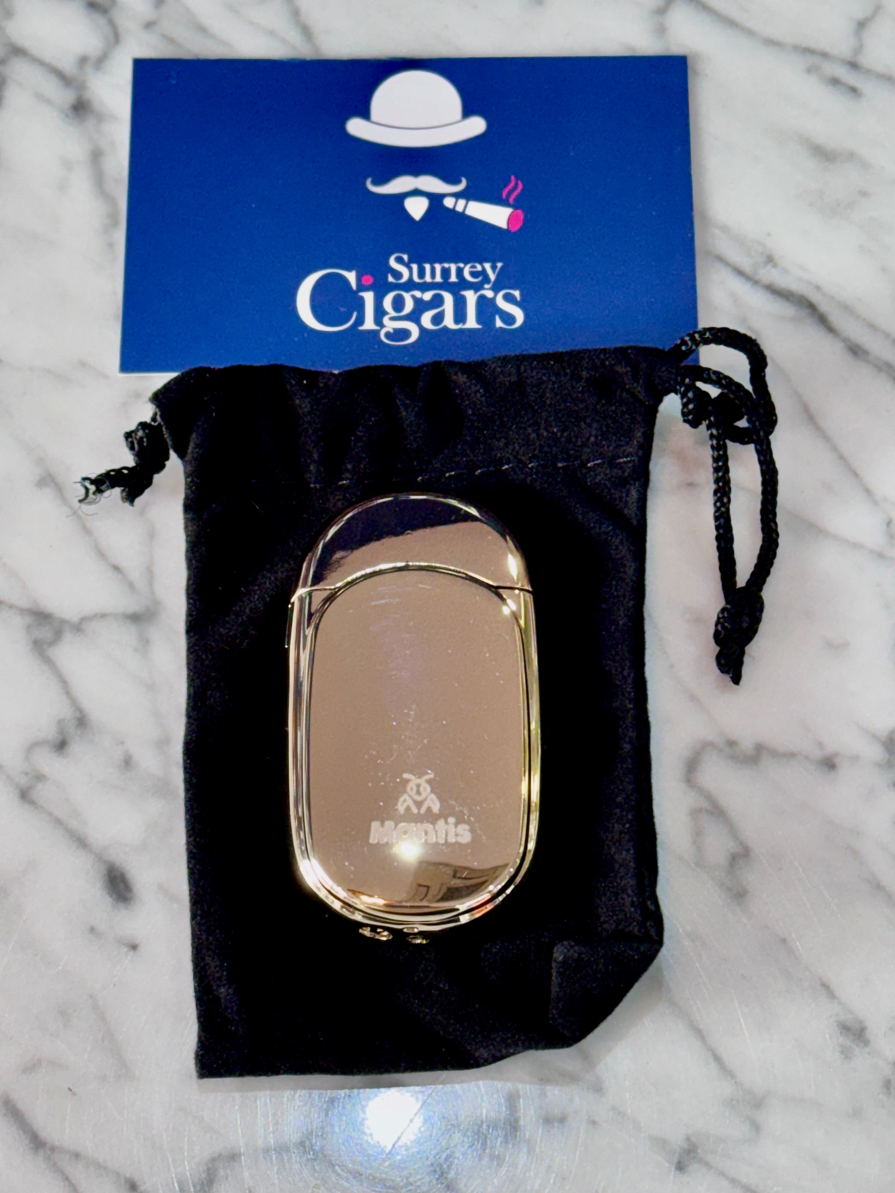 Mantis - Aeris - Jet Flame Lighter - Gold