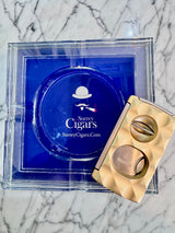 Mantis - Universal - 3 X Cigar Cutter - Straight Cut +  V-Cut + Punch Cutter in Green