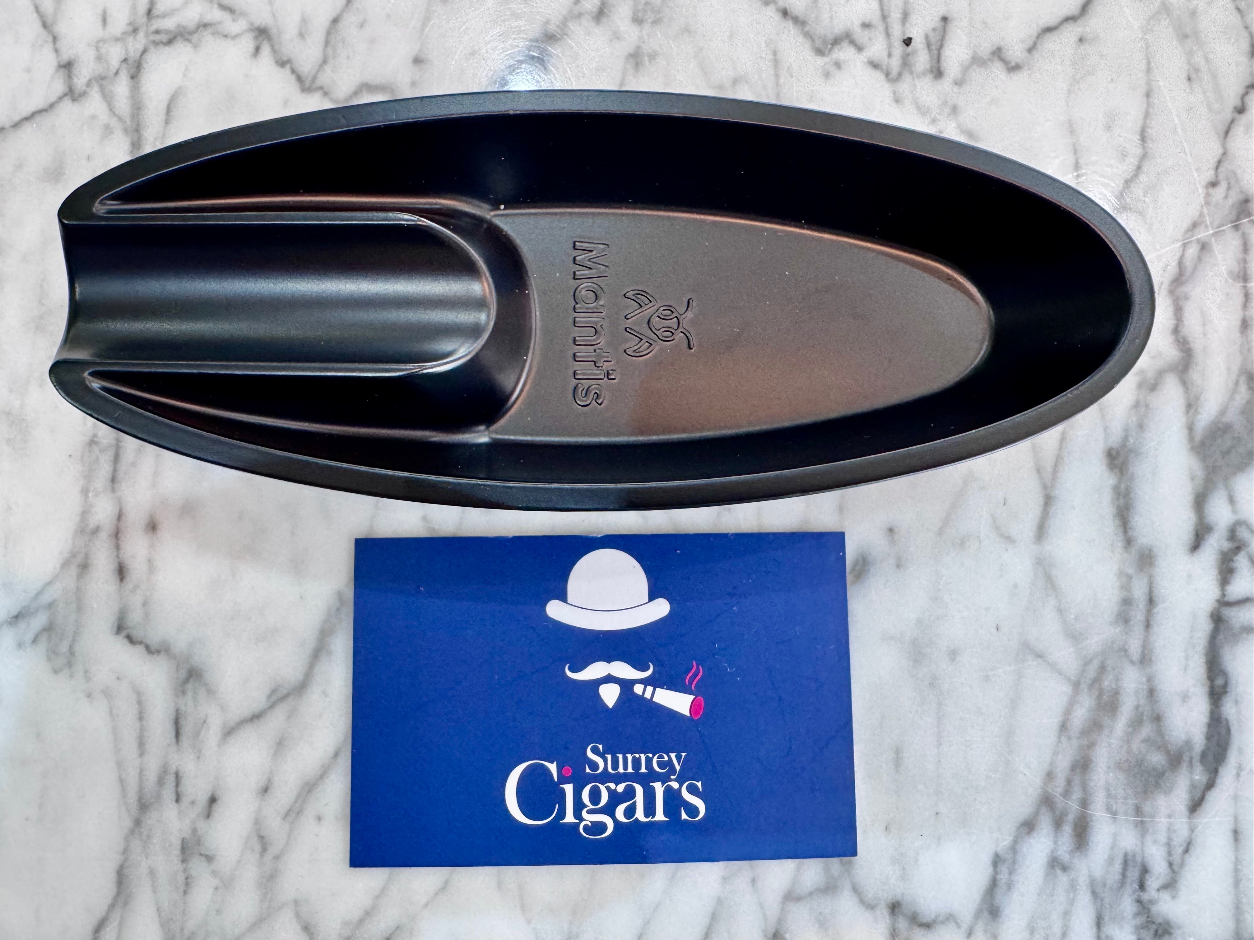 Mantis - Streamline - Metal and Ceramic Ashtray - Matte Black