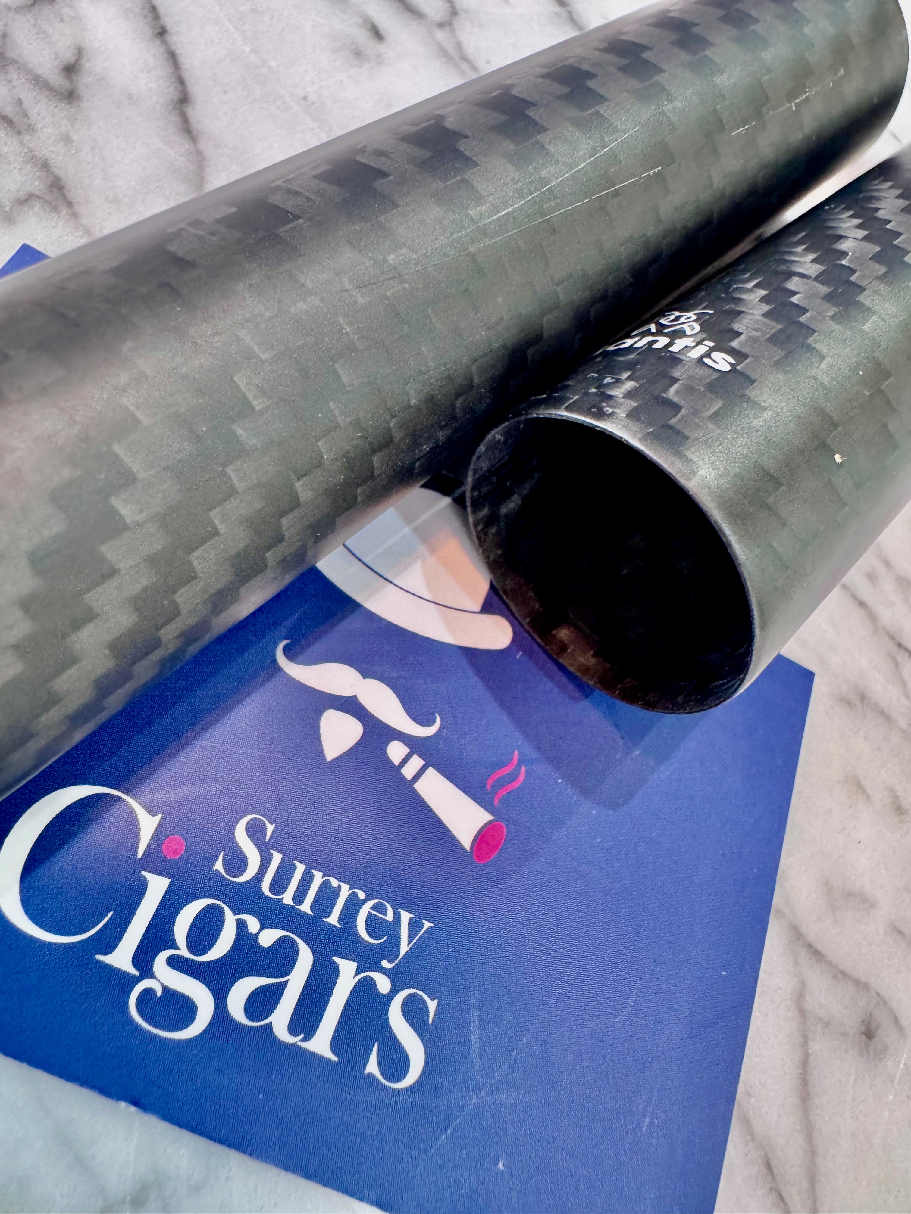 Mantis - TrueCarbon 3K  Real Forged Carbon Fiber Cigar Case - Matte OR  Glossy Finish