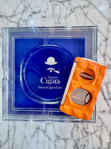 Mantis - Universal - 3 X Cigar Cutter - Straight Cut +  V-Cut + Punch Cutter in Green