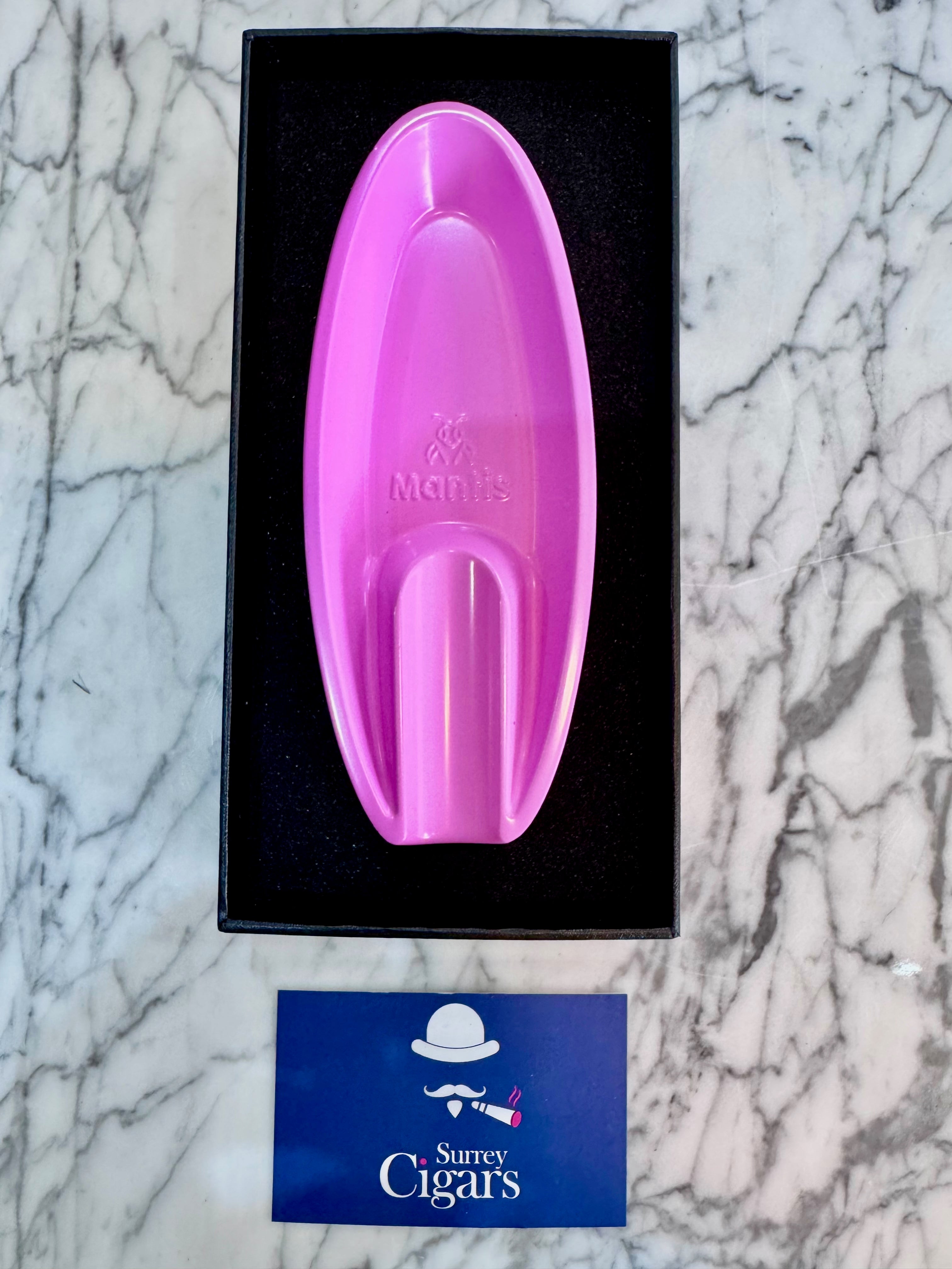 Mantis - Streamline - Metal and Ceramic Ashtray - Pink