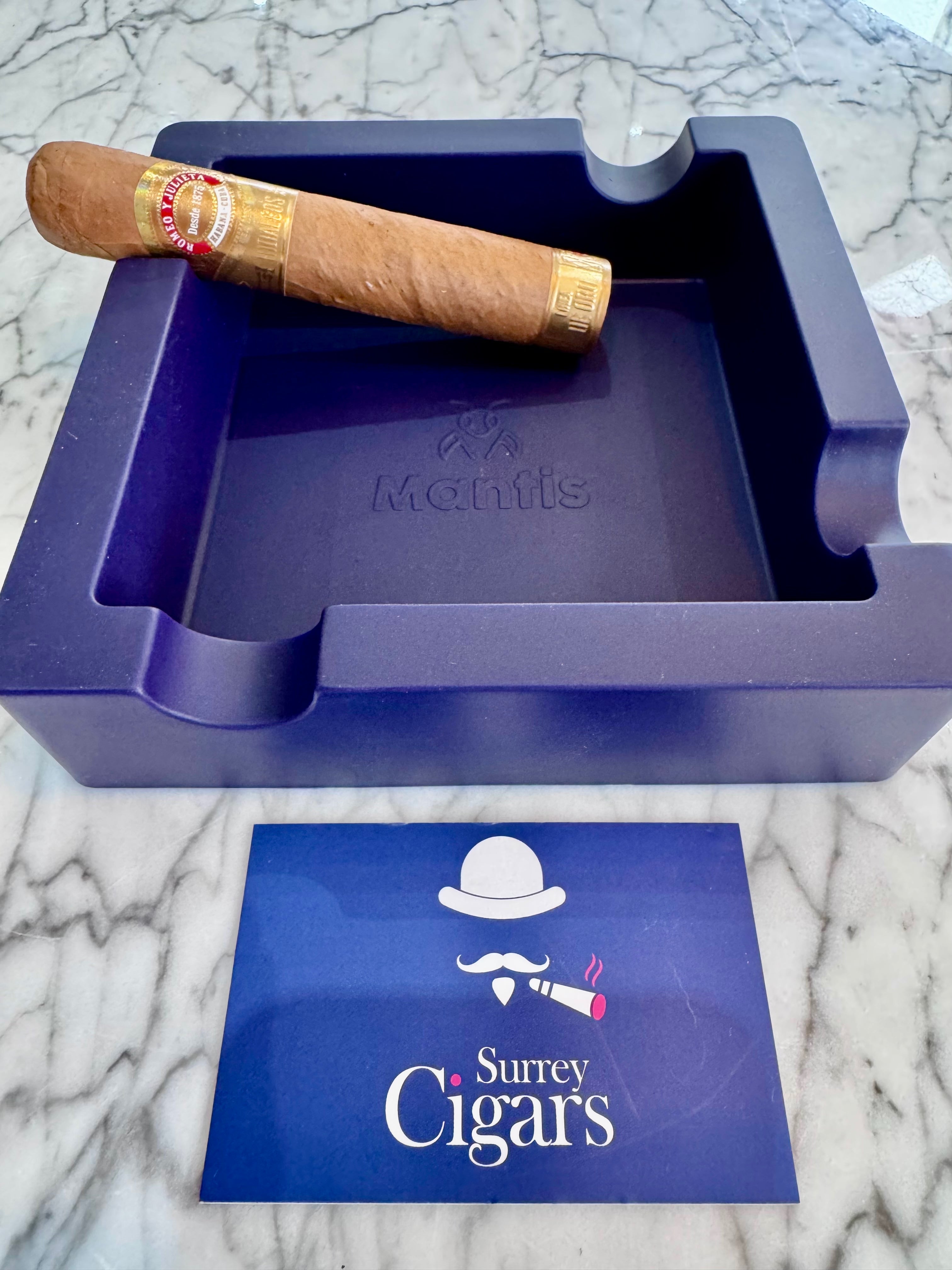 Mantis - Flex Silicone - Ashtray - Navy Blue