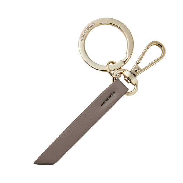 Hugo Boss Triga Taupe Keyring