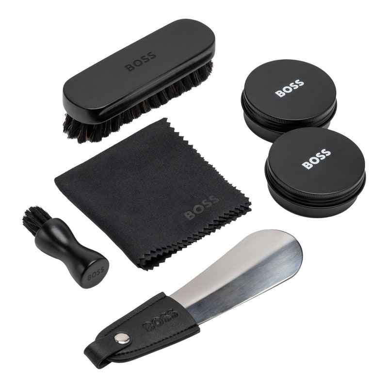 Iconic Black Shoe Care Kit