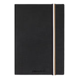 Hugo Boss Iconic Black Plain Notebook A5