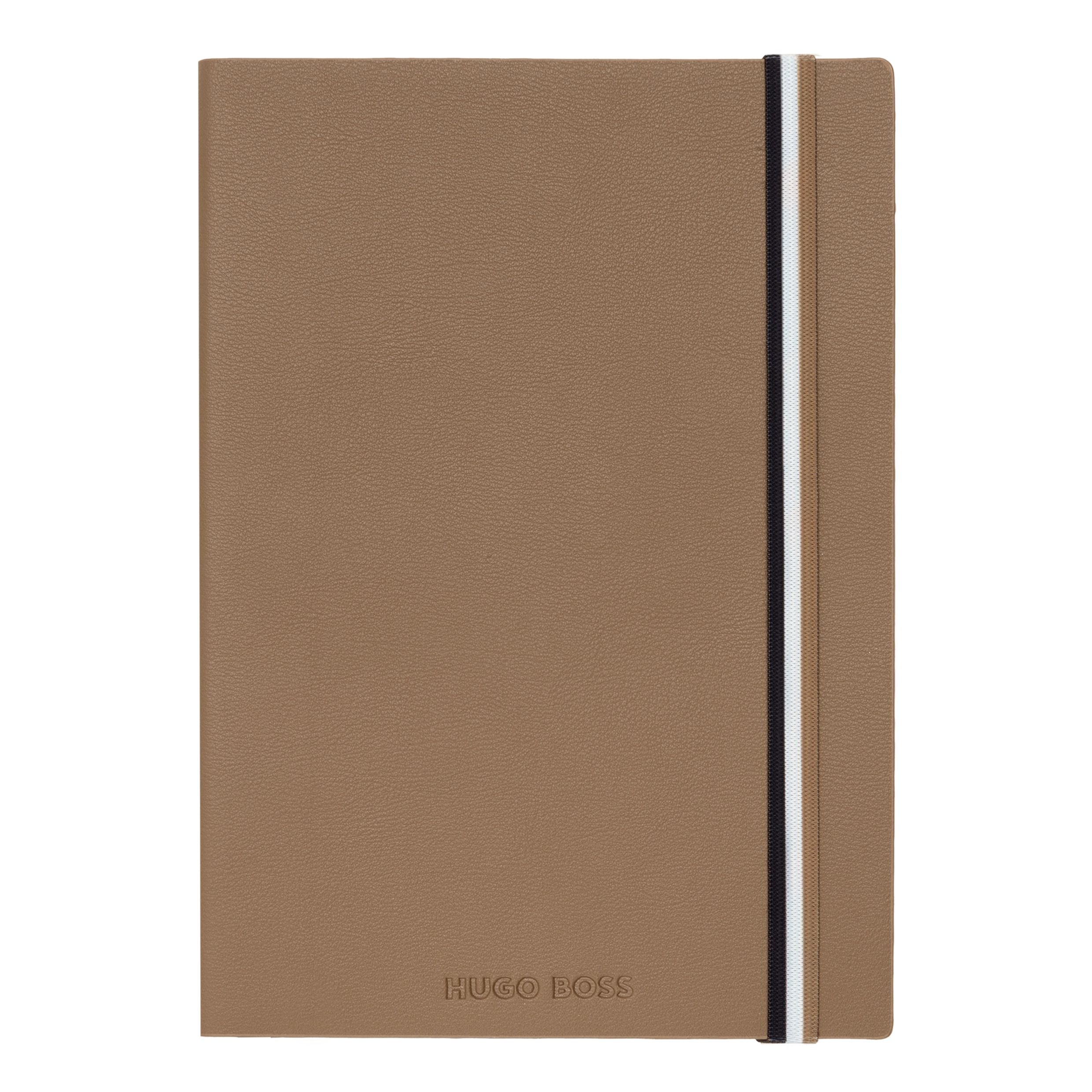 Hugo Boss Iconic Camel Plain Notebook A5