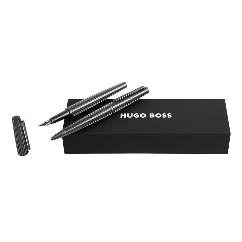 Hugo Boss Set Nitor Fountain And Nitor Ballpoint Pen