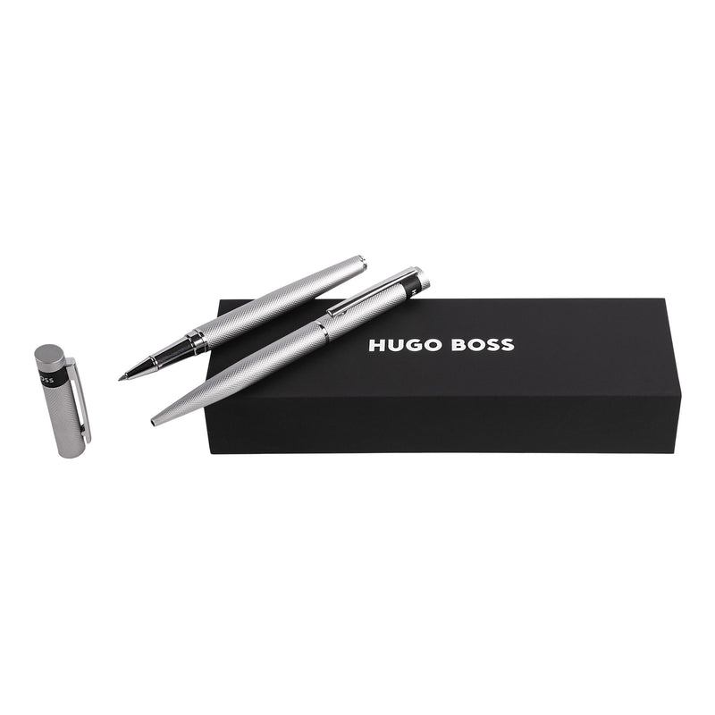 Hugo Boss Set Loop Ballpoint Pen And Loop Rollerball Pen