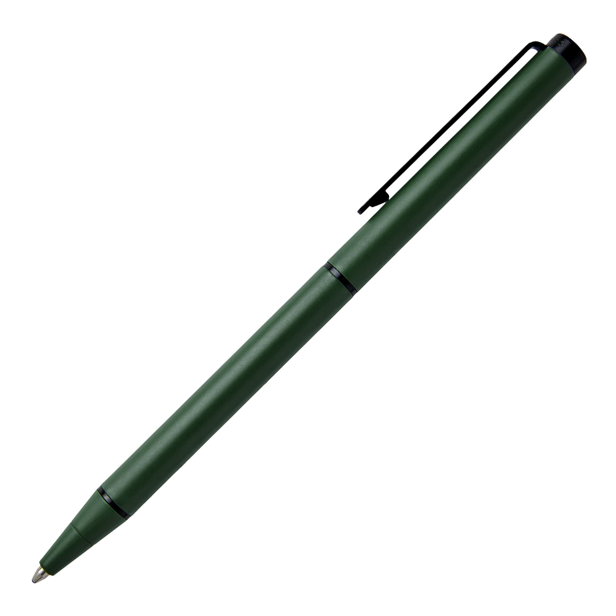 Hugo Boss Cloud Matte Ballpoint Pen Cool Green