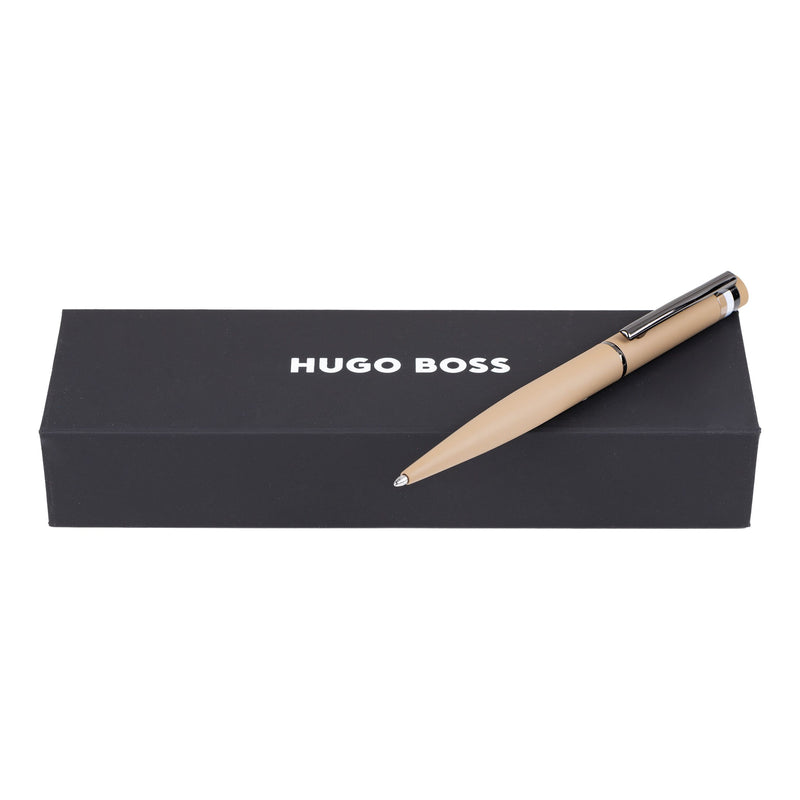 Hugo Boss Loop Iconic Ballpoint Pen Camel
