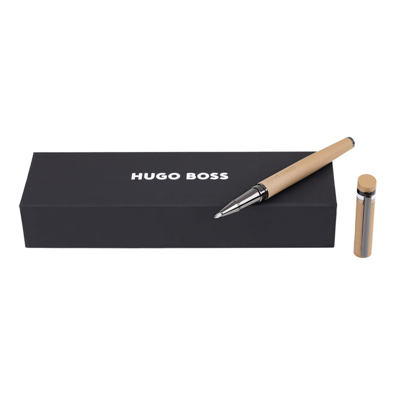Hugo Boss Loop Iconic Rollerball Pen Camel