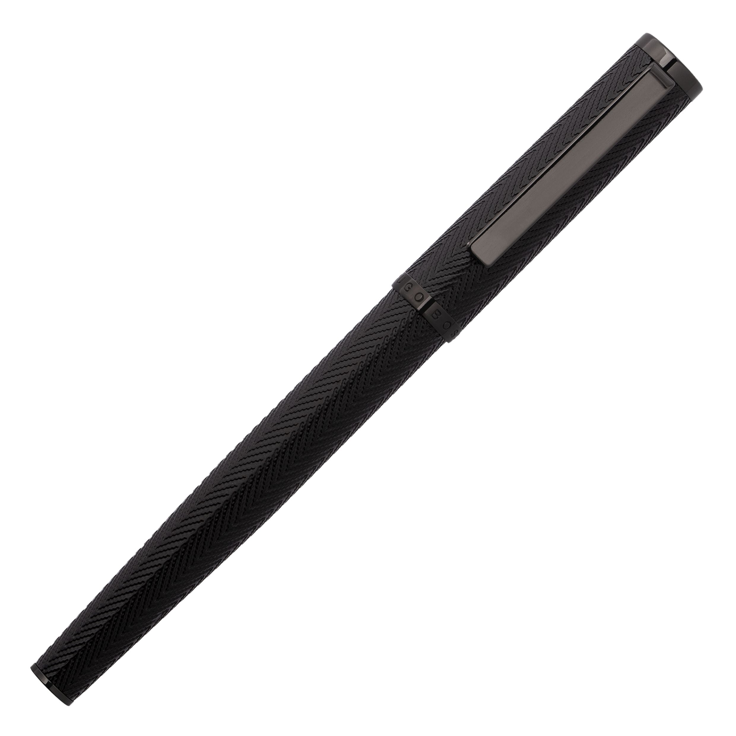Hugo Boss Formation Herringbone Fountain Pen Gun