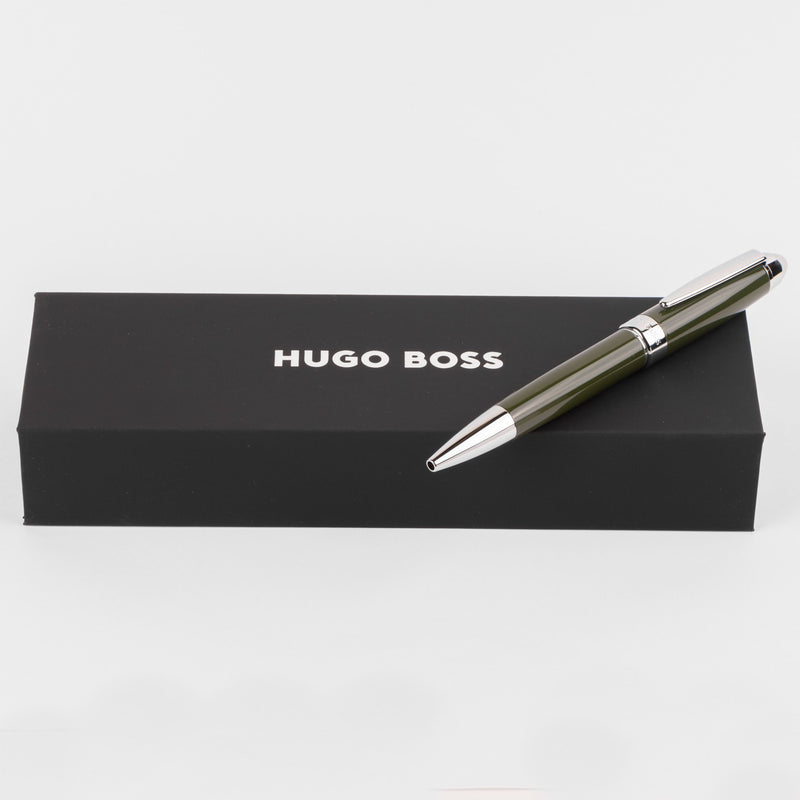 Hugo Boss Icon Ballpoint Pen Khaki