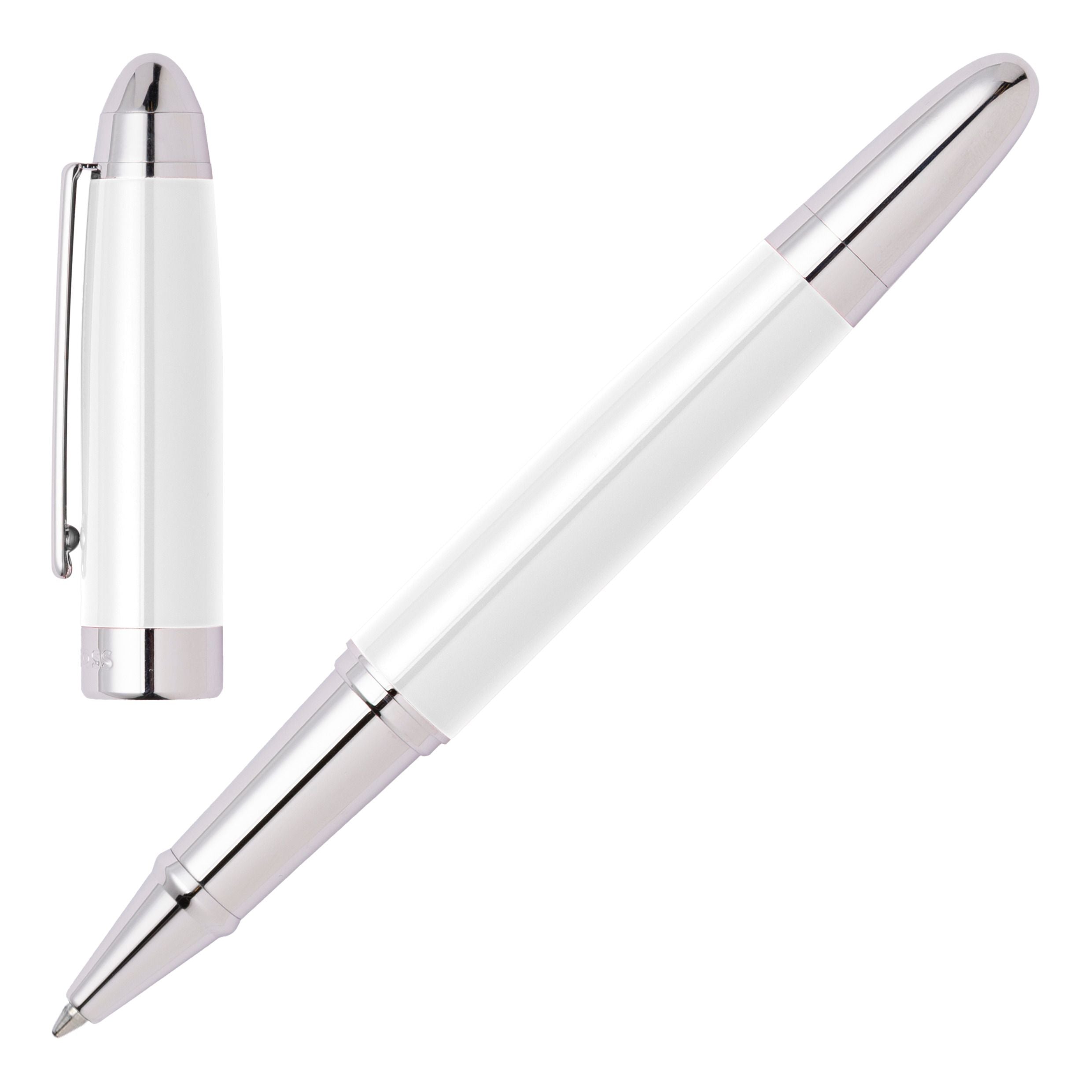 Hugo Boss Icon Rollerball Pen White