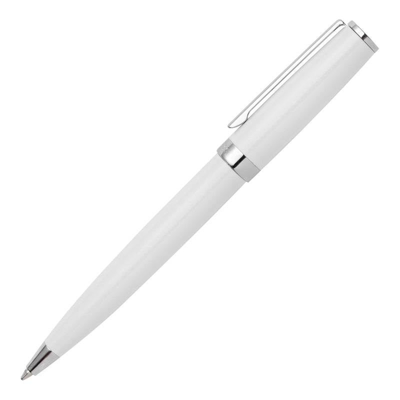 Hugo Boss Gear Icon Ballpoint Pen White