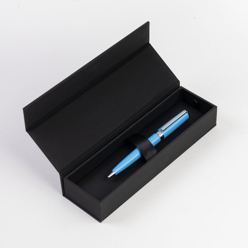 Hugo Boss Gear Icon Ballpoint Pen Light Blue