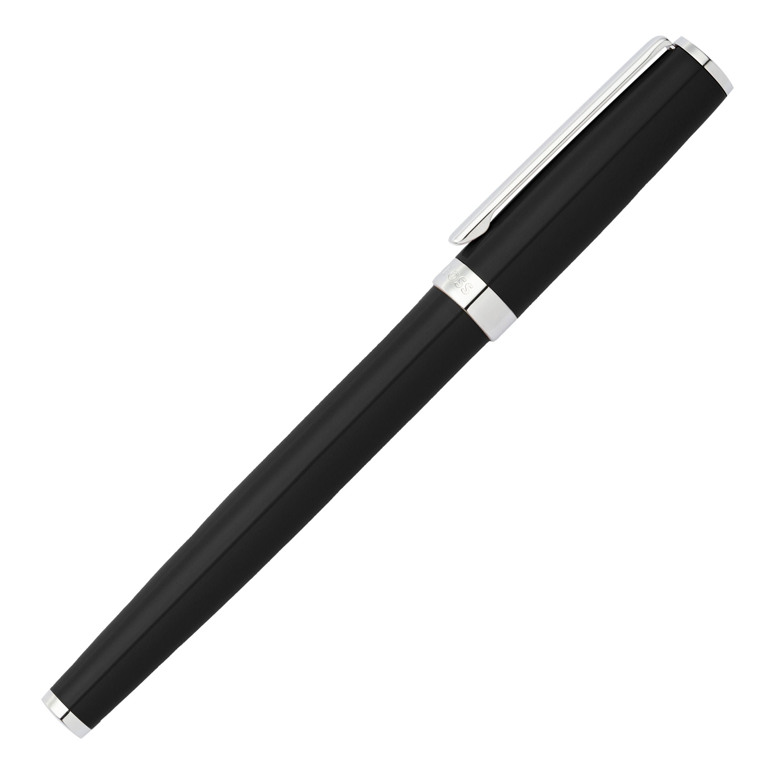 Hugo Boss Gear Icon Black Rollerball Pen