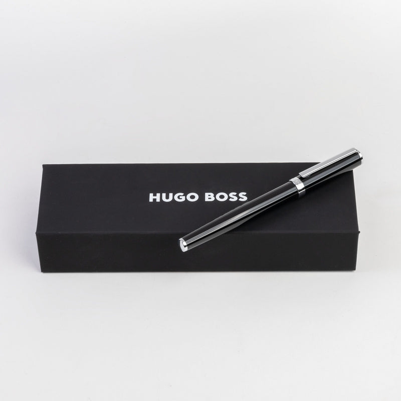 Hugo Boss Gear Icon Black Rollerball Pen