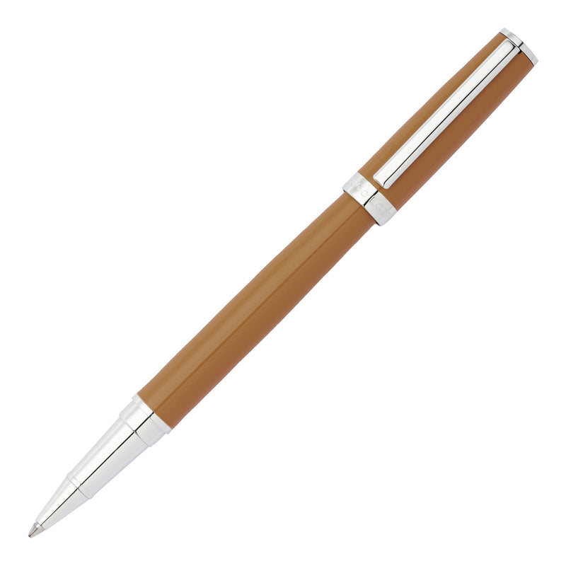Hugo Boss Gear Icon Camel Rollerball Pen